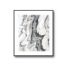 Black/White Marble No.412 Poster