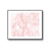 Pink/White Marble No.397 Poster