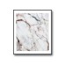 Grey/White Marble No.392 Poster