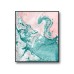 Pink/Green Marble No.375 Poster