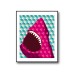 Pop Art Geo Shark Poster 