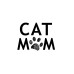 Cat Mum Paw Poster