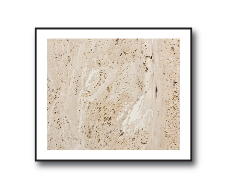 Beige Travertine No.327 Poster