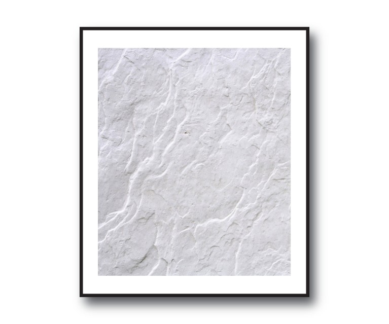 White Concrete No.310 Poster 