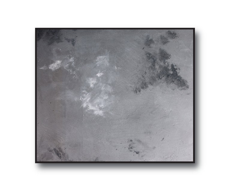 Dark Grey Concrete No.307 Poster 