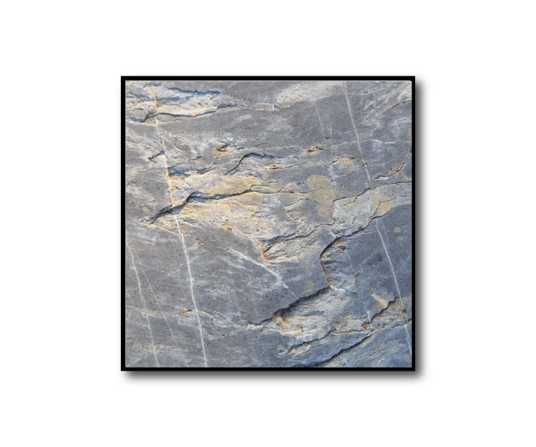 Grey/Blue Concrete No.305 Poster 