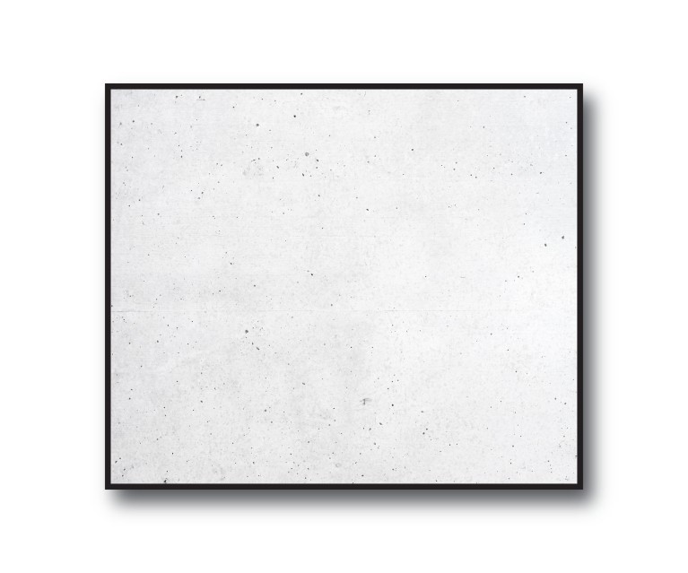 White Concrete No.301 Poster 