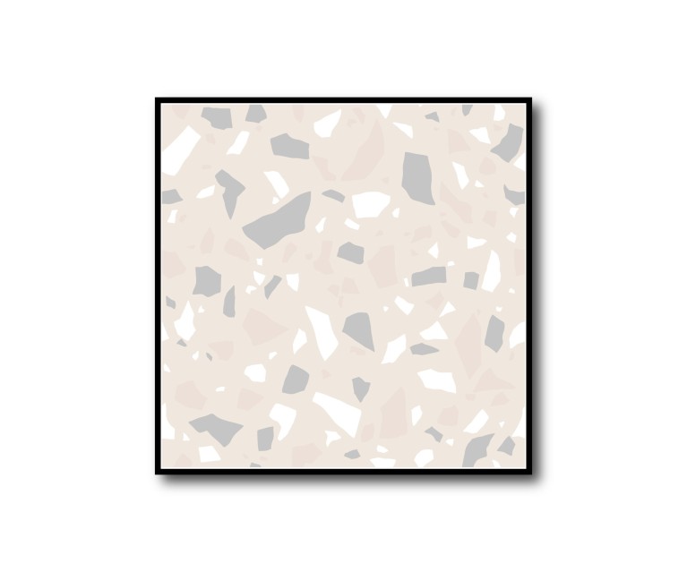 Beige Terazzo No.295 Poster 