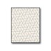 Geometric Beige No.541 Poster 