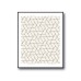 Geometric Beige No.541 Poster 