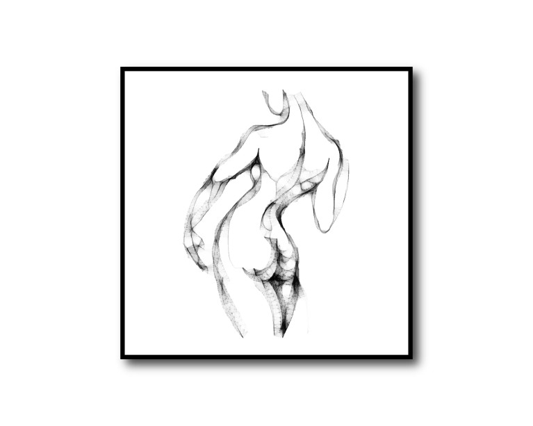 Female Form Nude No.69 Poster