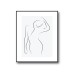 Female Form Nude No.521 Poster