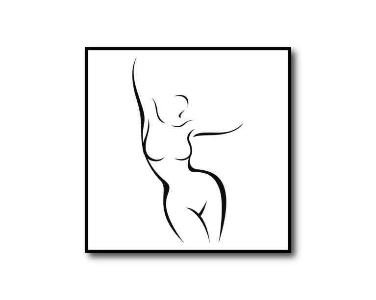 Female Form Nude No.520 Poster