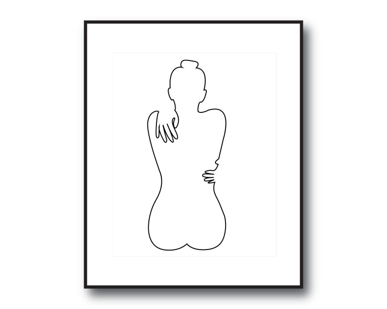 Female Form Nude No.518 Poster