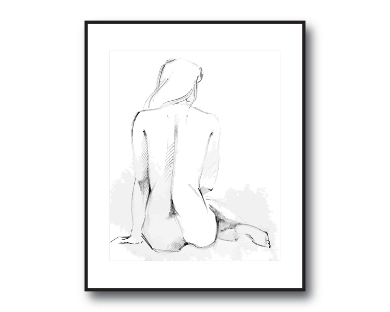 Female Form Nude No.514 Poster