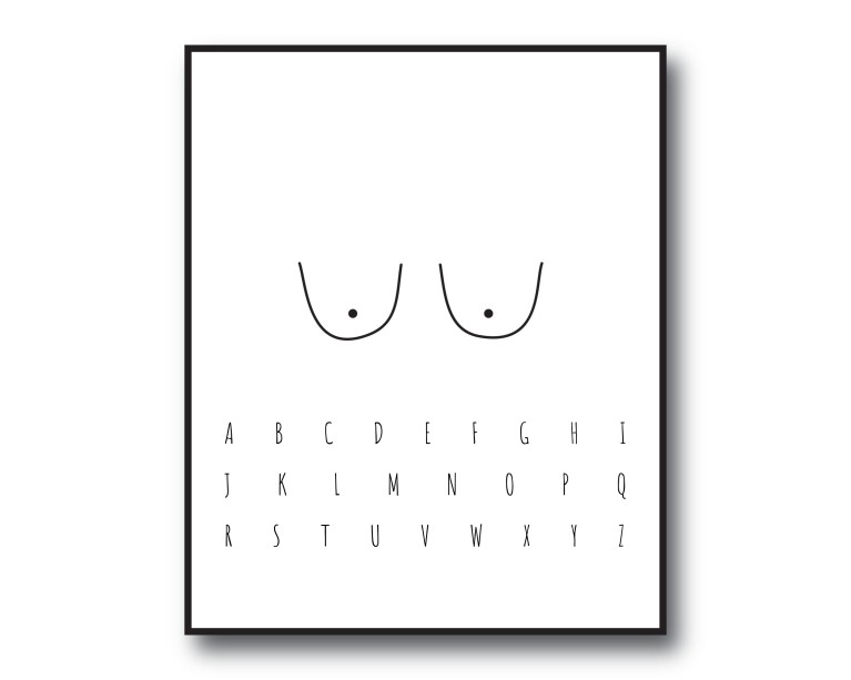 Boobs Sizes Poster 