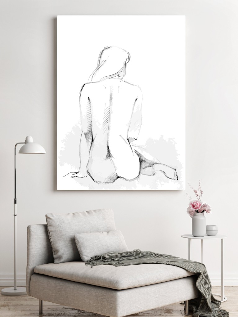 Female Form Nude No.67 Poster