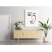 Face Illustration Canvas Art