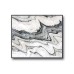 Black/White Marble No.412 Poster