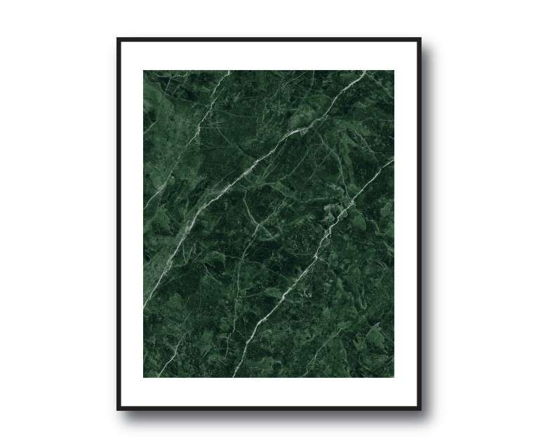 Emerald Marble No.401 Poster