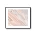 Pink/White Marble No.400 Poster