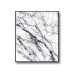 Black/White Marble No.398 Poster