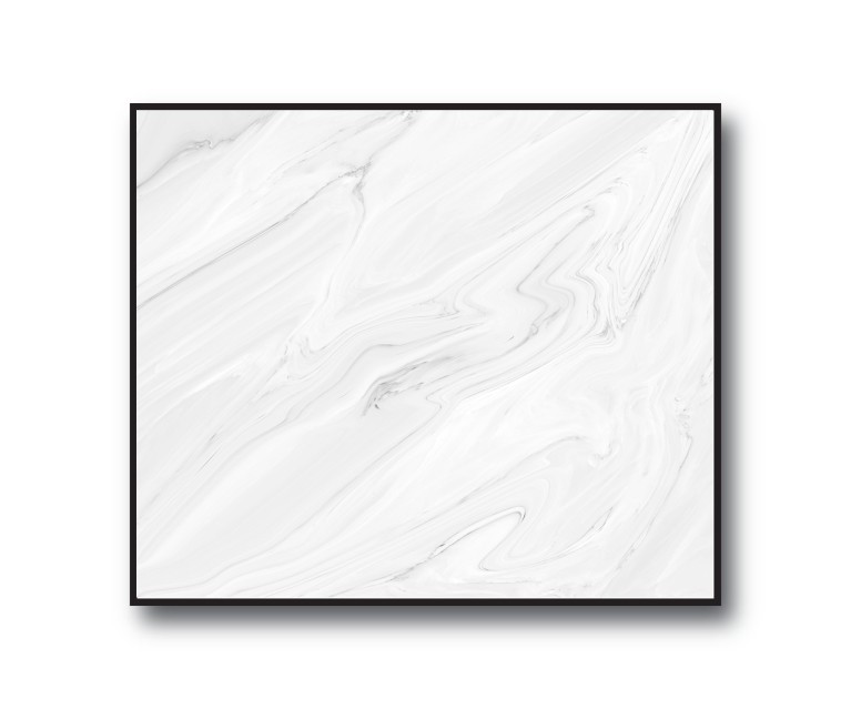 Pink/White Marble No.396 Poster