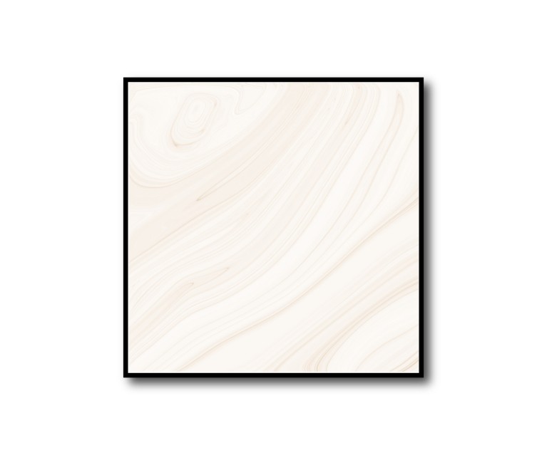 Beige/White Marble No.393 Poster