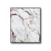 Grey/White Marble No.392 Poster