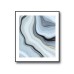 Blue/Grey Marble No.390 Poster