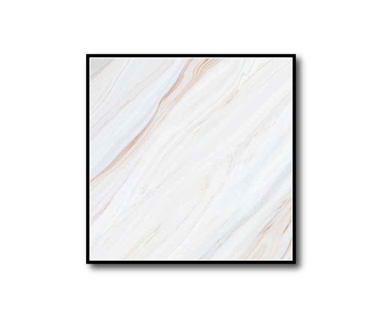 Beige/White Marble No.388 Poster