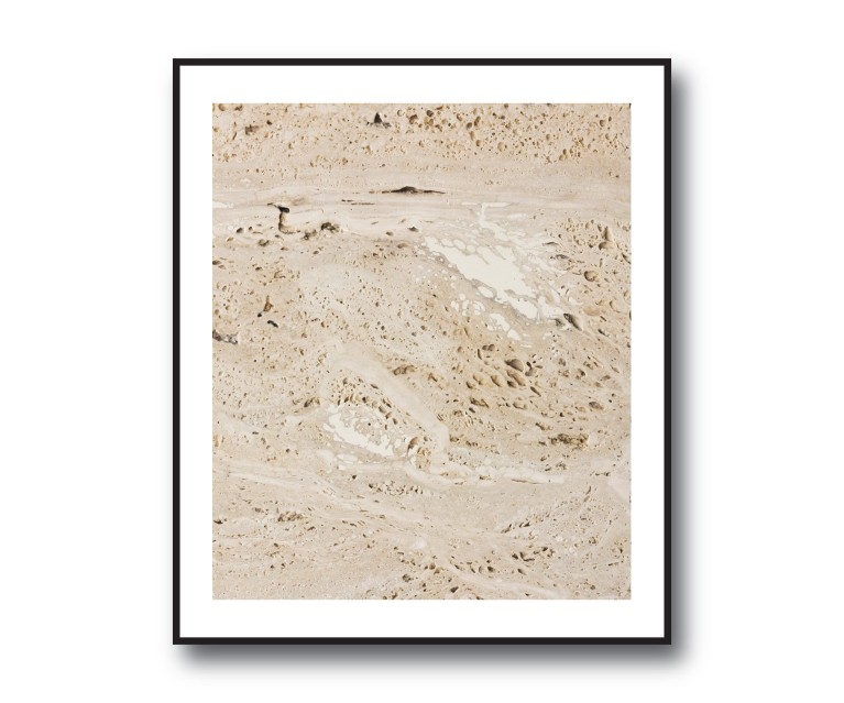 Beige Travertine No.327 Poster