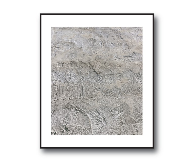 Grey Concrete No.304 Poster 