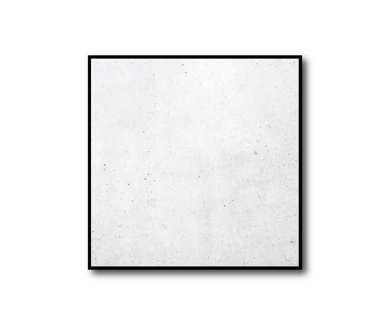 White Concrete No.301 Poster 