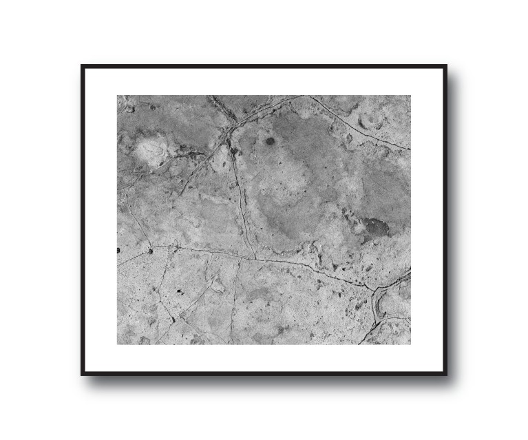 Grey Concrete No.298 Poster 