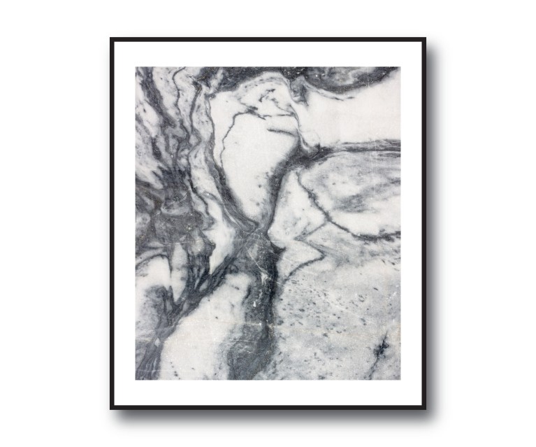 Mono Marble Poster 