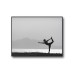  Yoga Pose On Lake Poster 