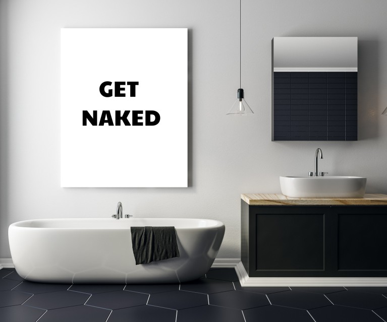 Get Naked Poster 