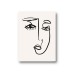 Face Illustration Canvas Art