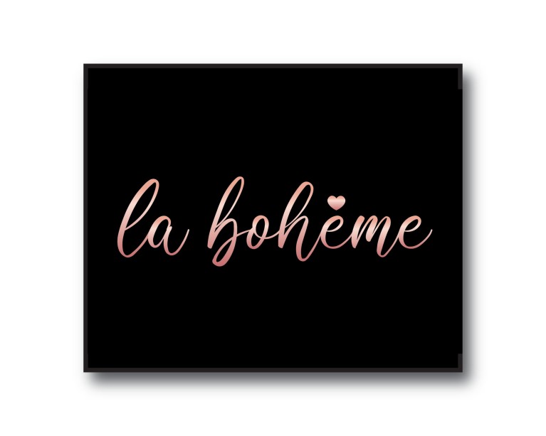 La Boheme Poster