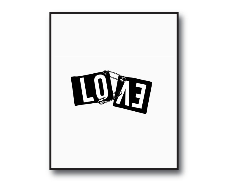 Paperclip Love Poster