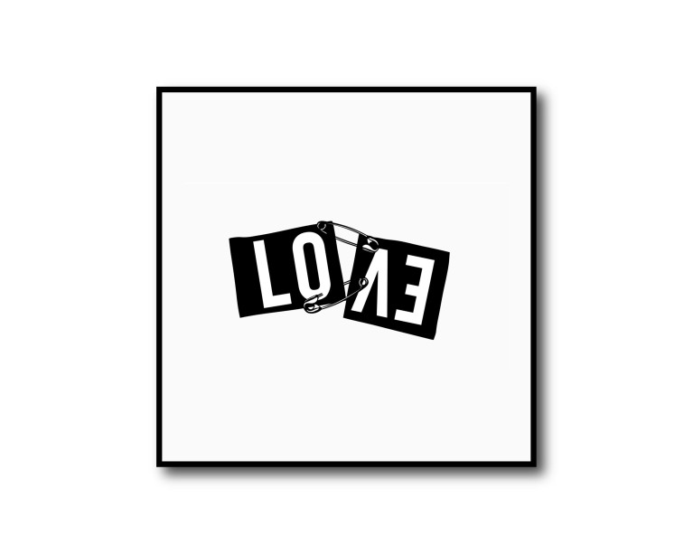 Paperclip Love Poster